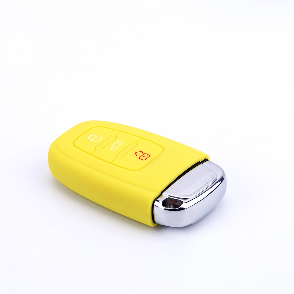 For Audi A6L RS6 RS7 silicone key case R8 S8 key case RS5S4 remote control case Silica ge