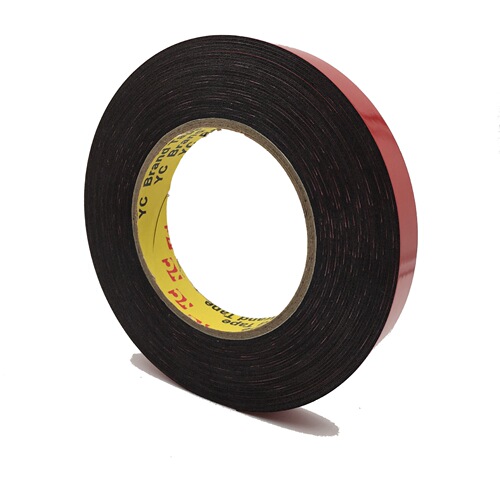 PE foam double-sided tape PE car foam tape black white foam double-sided tape 1MM thick