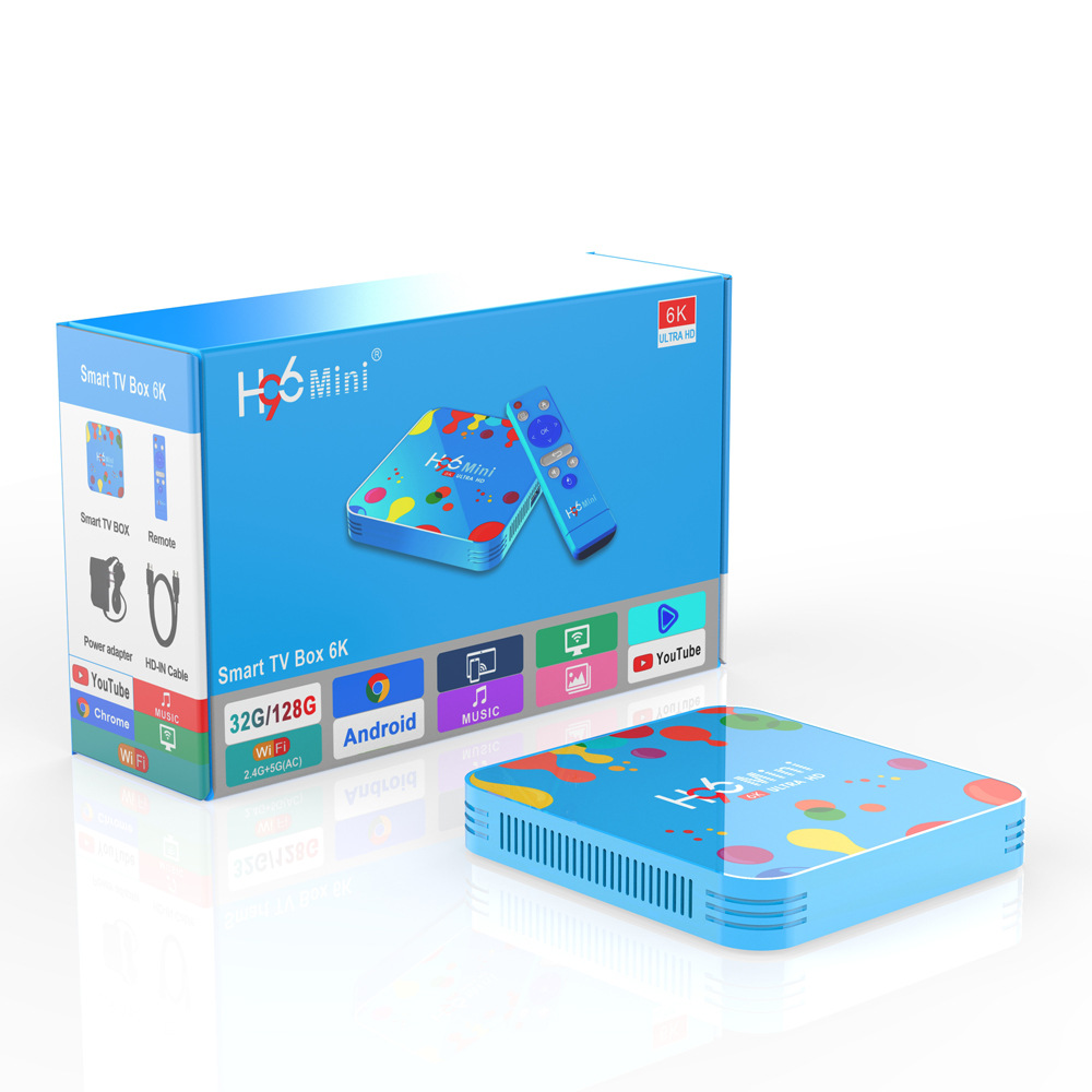 TV Box H96 Android 9 4GB + 128GB 6K - Ref 3424430 Image 15
