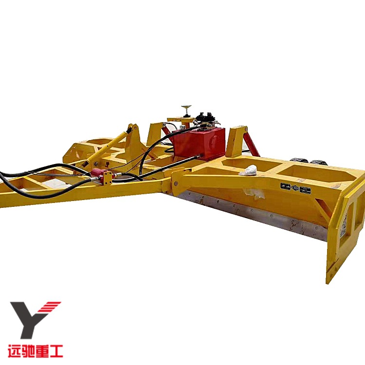 可申请补贴 大型拖拉机带动激光平地机 农田梯田平地设备