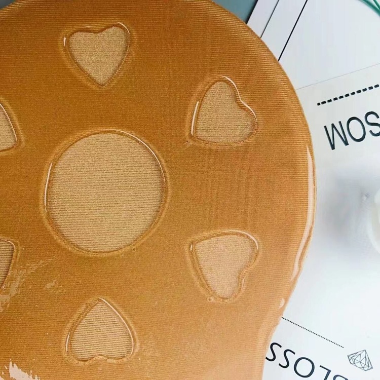 Nuevo soporte superior invisible de las mujeres pegatinas de pecho Barelift conejo de silicona invisible pezón pegatinas