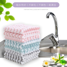 珊瑚绒一次性懒人洗碗巾吸水擦手巾加厚百洁布家务清洁抹布