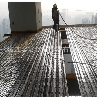 嘉兴工厂生产 自带钢筋楼承板 桁架楼层板HB2-100 HB1-90 HB3-90