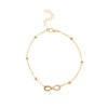 Ankle bracelet, beach chain from pearl, beaded bracelet, wish, European style