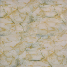 【厂家直供】高光阻燃高清环保仿大理石UV板 松香黄微晶石轻奢