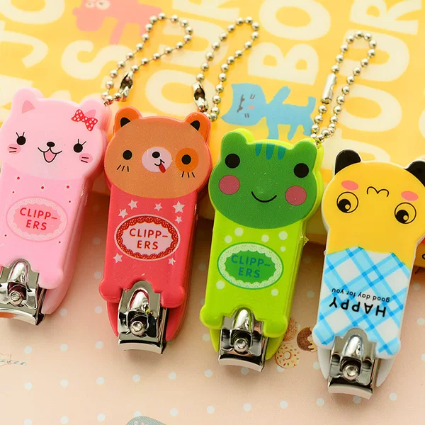 Hot Sale Commodity Fashion Cartoon Animal Nail Clipper With Keychain Nail Clipper/Nail Clipper Wholesale