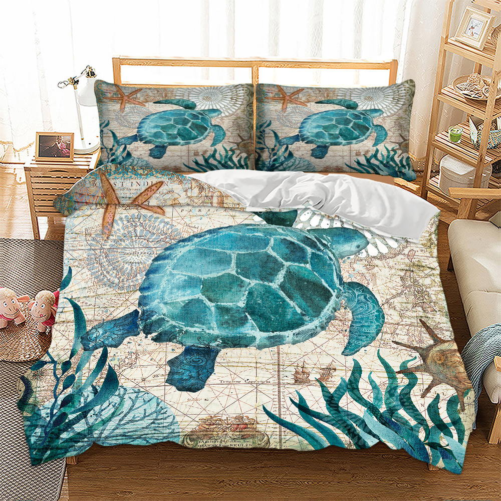 Googang World Trade Cross-border E-commerce Ocean Series Three-piece Hai Tolder Order Whale Dolphin Hippocampus
