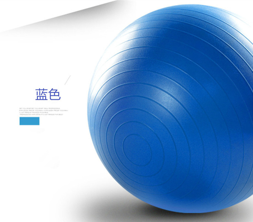 正品瑜伽球65cm加厚磨砂防爆健身球平衡球孕妇按摩球一点代发|ms
