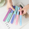 Matte file for nails, polishing cloth, double-sided manicure tools set for manicure