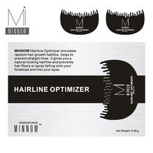 minnow米诺密发纤维发际梳前额发际线专用梳hairline optimizer