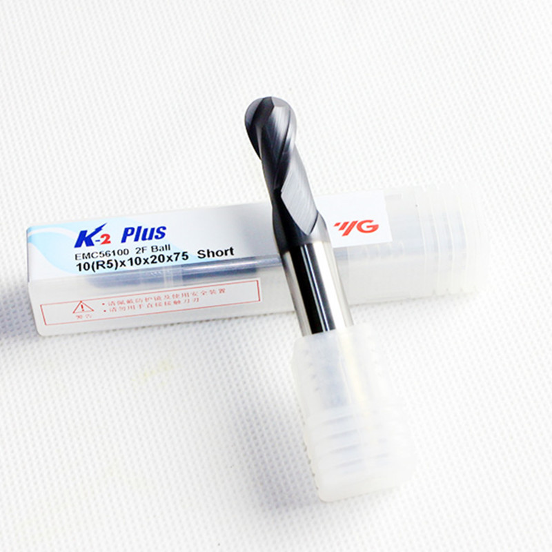 原装韩国YG钨钢球头R5*10*20*75整体硬质合金球头涂层开槽刀