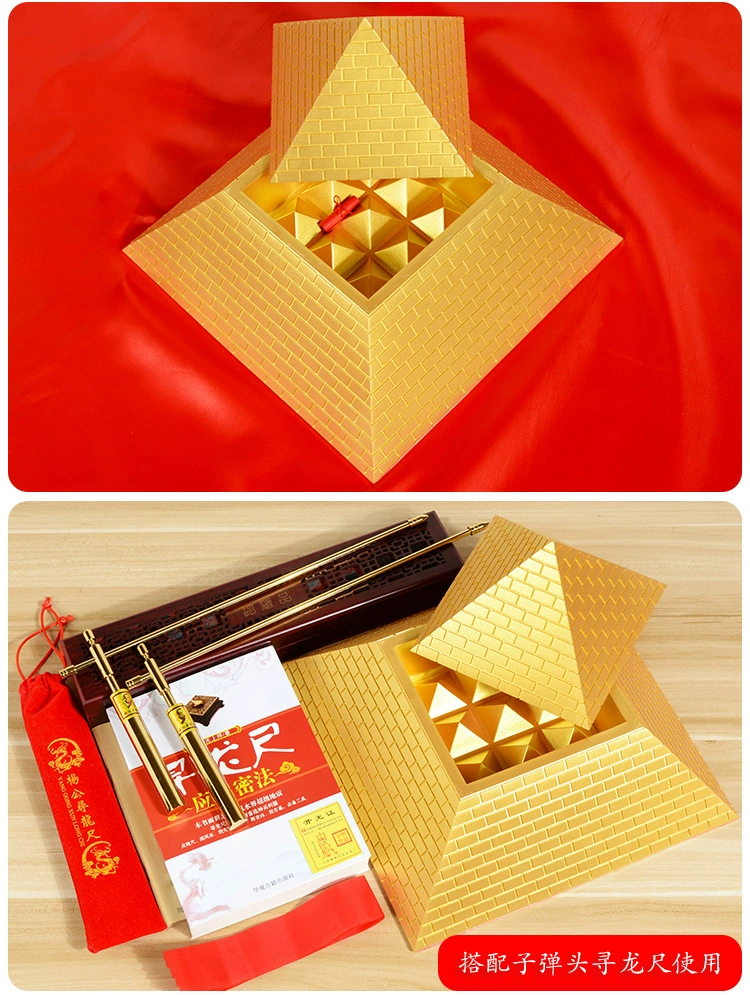 Archeological pyramid, minifigure, storage system, resin decor