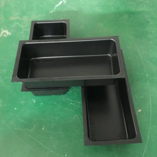 东莞迪泰吸塑 定制长储物盒ABS/PP/PC厚板吸塑/丝印喷漆