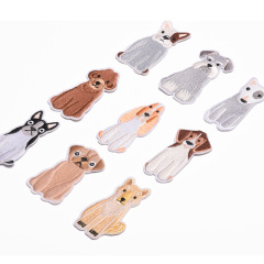 Cartoon patchwork repair patch iron-on DIY clothing jeans decoration stylish fashion pet series