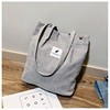 Capacious shopping bag for leisure, 2021 collection, Korean style