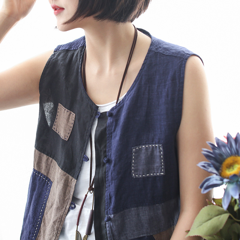 Gilet femme en Chanvre - Ref 3317147 Image 4