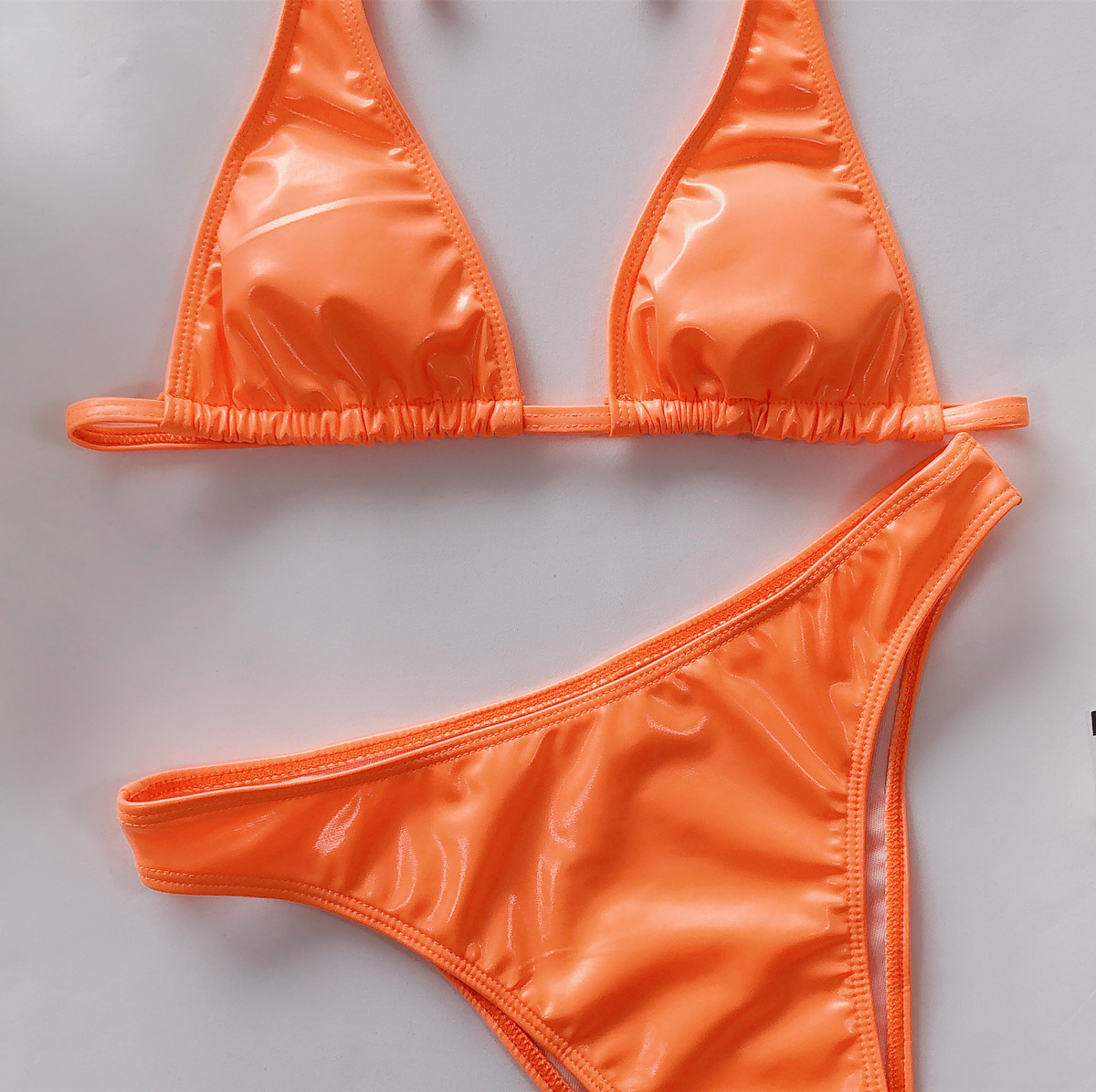 New Hot Bikini Swimwear Ladies Split Halter Bikini NSDA2186