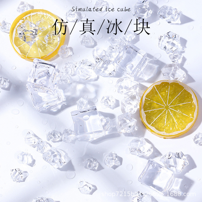 Simulation of large ice ice pieces Ice props Ice photography props pose auxiliary photography background ornaments shooting props