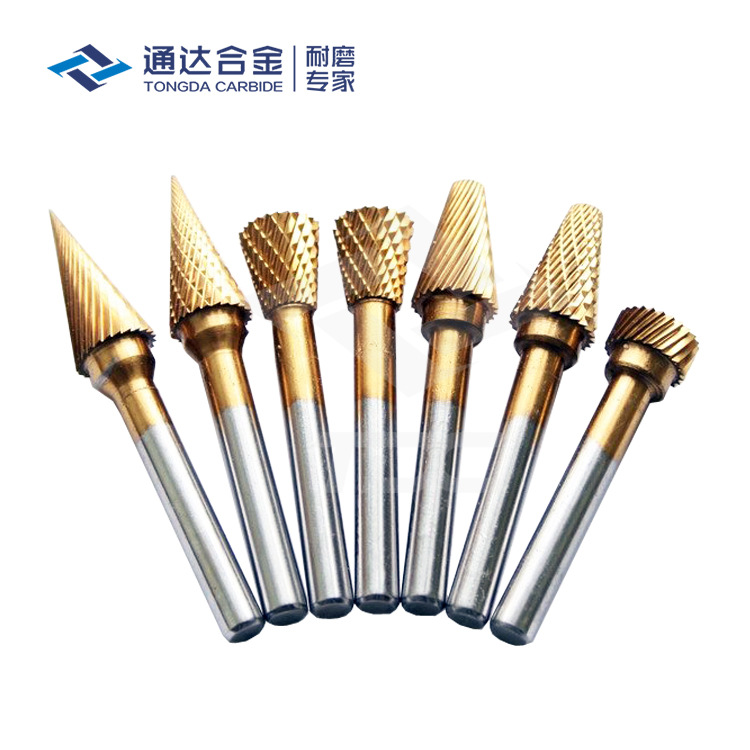 硬质合金旋转锉 单双刃碳化钨合金打磨头 定做钨钢磨头套装旋转锉