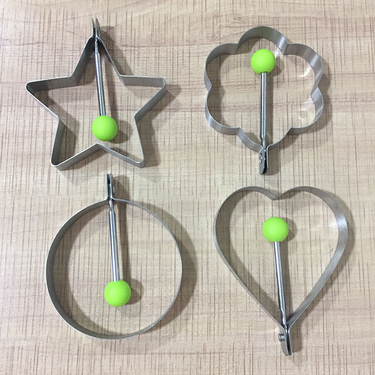 創意不鏽鋼煎蛋器 加厚不粘煎蛋模具DIY煎蛋模煎蛋圈廚房小工具
