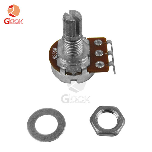 Electric guitar bass potentiometer volume tone knob tuning switch 10K 25K 50K 250K 500k