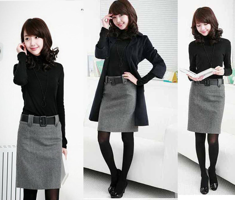 Jupe en laine - Ref 3441665 Image 7