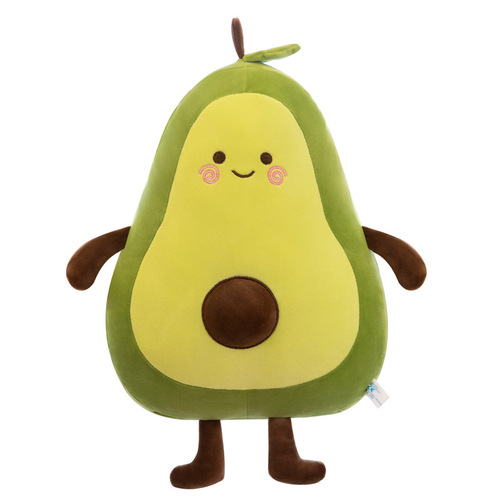 Creative down cotton butter fruit doll plush toy four-sided stretch pillow soft series sleeping pillow doll
