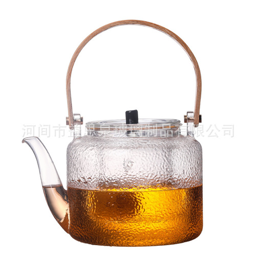 Furnace teapot, thickened glass teapot, large-capacity electric ceramic stove, steam cooking teapot, beam teapot, teapot