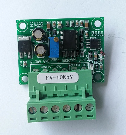 FV-10KHZ5V F/V转换频率转换0-10V/5V电压数字转模拟量变频器模块