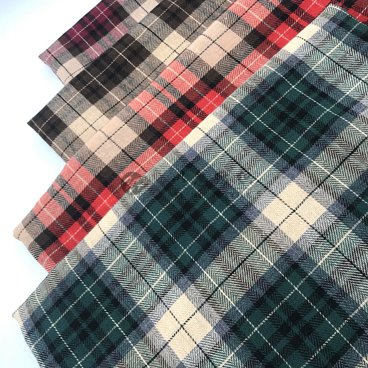 现货供应 CVC涤棉人字纹 男女外套 衬衫面料 春秋爆款 外贸热销