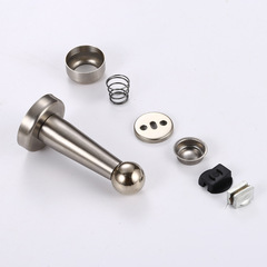 Manufacturer wholesale stainless steel extended door absorber invisible thickening extra long strong magnetic wall absorber weighted anti-collision door bumper