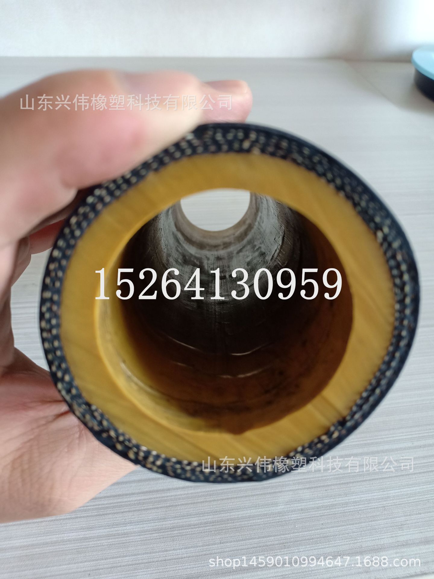 51mm-70mm喷砂除锈用橡胶管 钢丝编织喷砂胶管 货源厂家