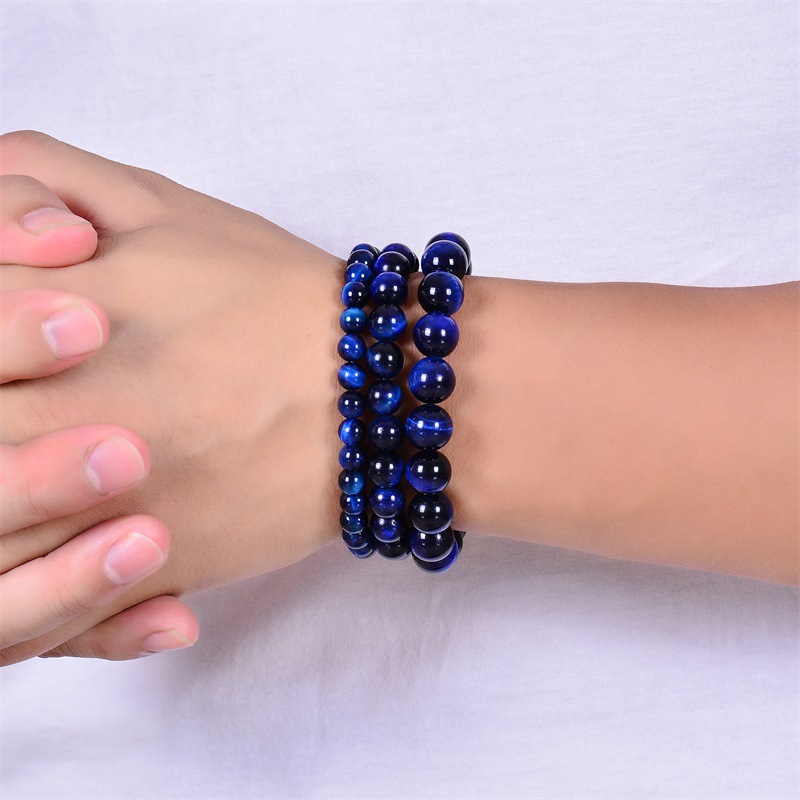 Fashion Gradient Color natural stone Beaded Bracelets 1 Piece