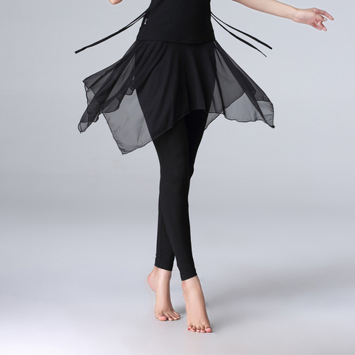 Modern dance practice clothes, pants, body shape, female adults, classical ethnic Chinese dance costumes, modal dance culottes