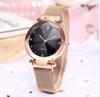 Fashionable swiss watch, trend elegant quartz watches, strong magnet, Korean style, gradient