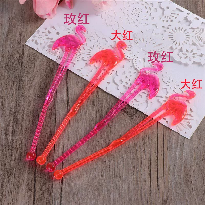 Cocktail cocktail stick for party, plastic disposable mixing stick polypropylene