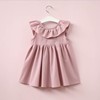 Children's summer clothing, skirt with bow for princess, dress, European style, children's clothing, backless