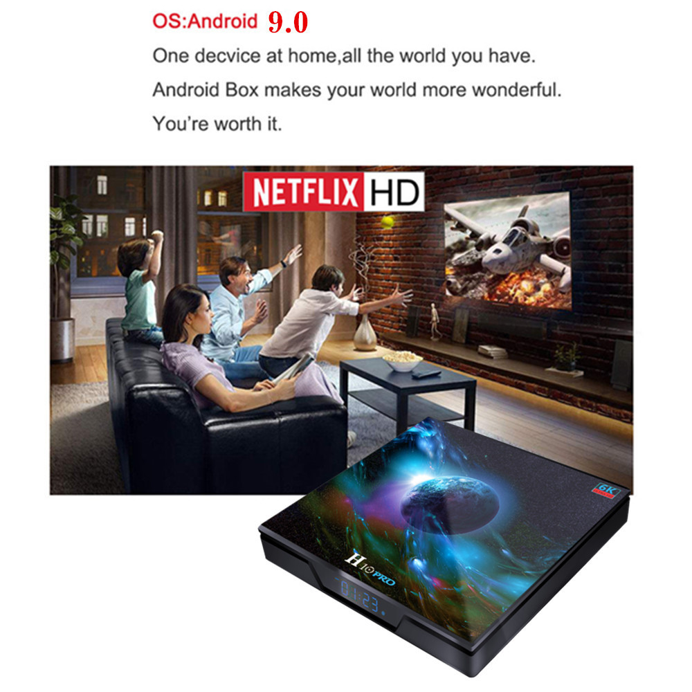 TV Box H10 PRO Android 9.0 - Ref 3424459 Image 8