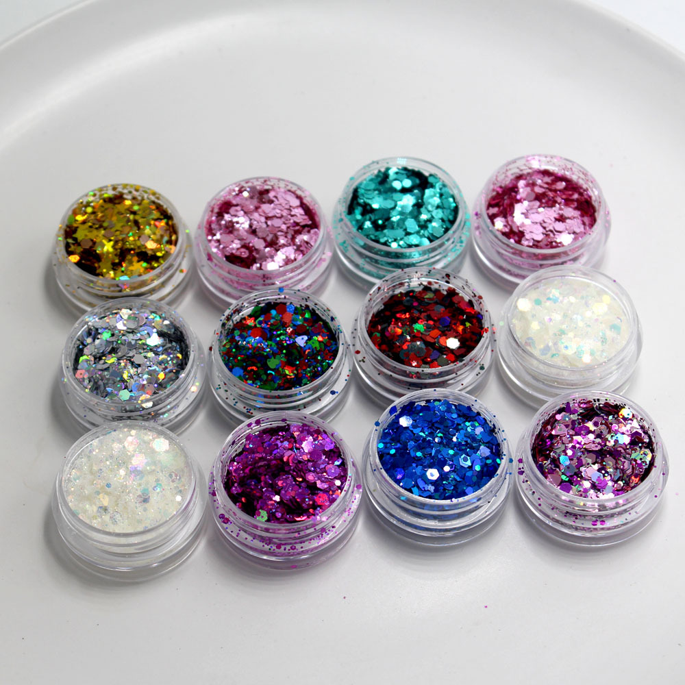 Sequin Material Colorful Sequin Tattoos & Body Art 1 Piece