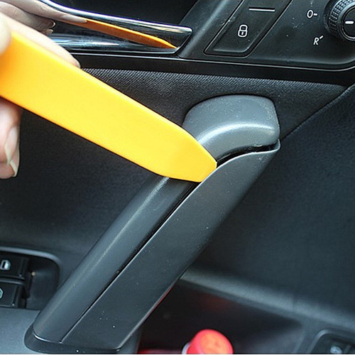 Car CD stereo yellow disassembly tool pry bar modification and disassembly rocker interior central control disassembly single assembly