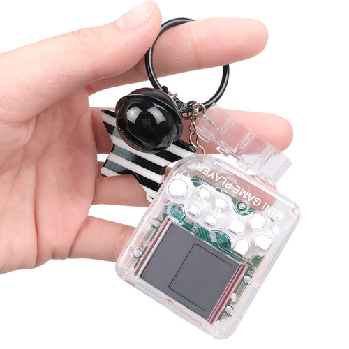 Children's handheld mini Russian game machine nostalgic toy puzzle stress relief school stationery store hot sale 