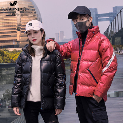 2019 winter new pattern Down Jackets men and women Lovers money Down coat Stand collar thickening keep warm have cash less than that is registered in the accounts lovers clothing