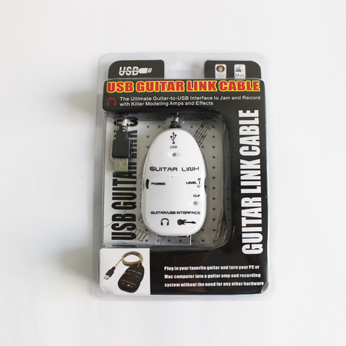 Guitar USB GUITAR LINK Guitar Interface USB Audio Cable Guitar Computer USB Connection Cord
