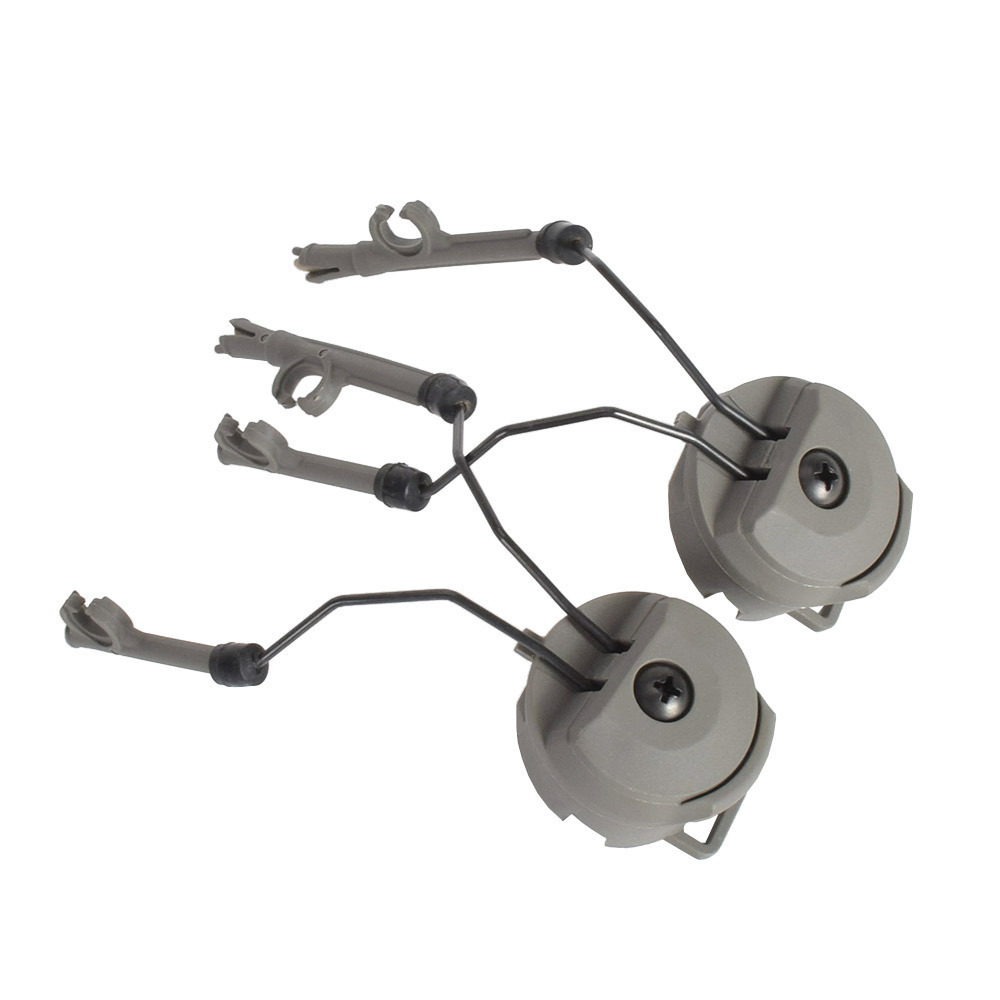 Tactical RÁPIDO casco accesorios para Auriculares auriculares suspensión ferroviaria multi-función de captación de reducción de ruido auricular soporte