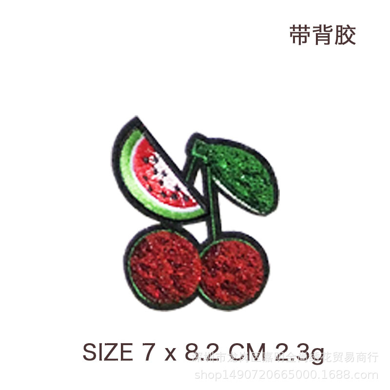 各种各样水果布贴