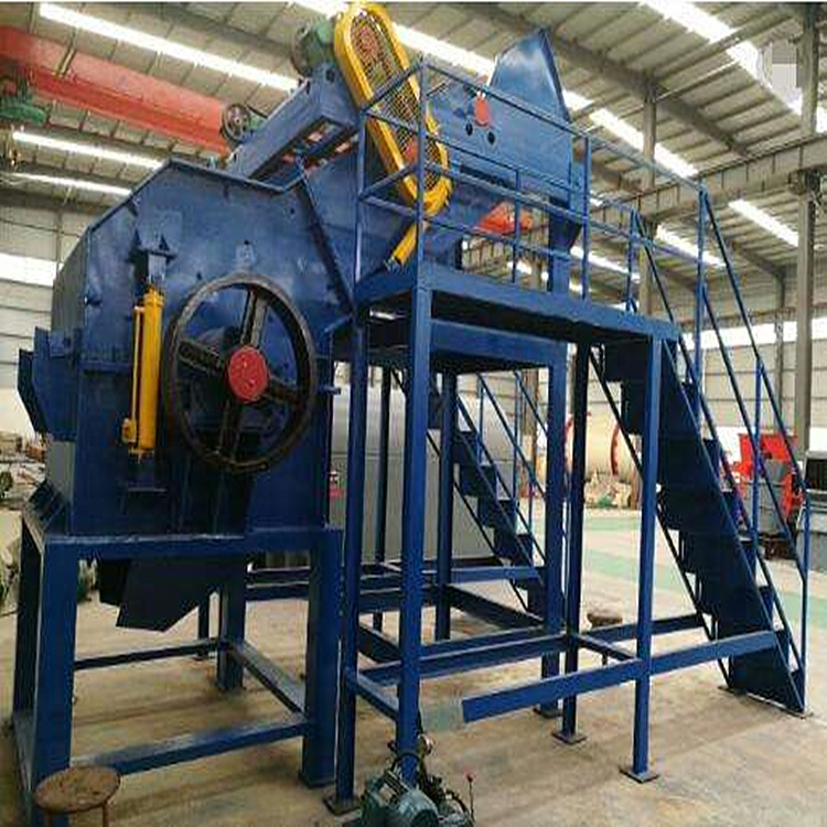 重型薄铁皮破碎机废旧金属移动式粉碎机 废旧汽车自行车粉碎机