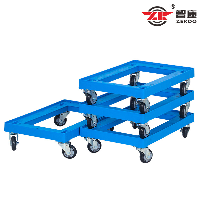 Hollow Turtle car currency storage tool durable Mute trumpet logistics turnover customized Hand The four round Flat car