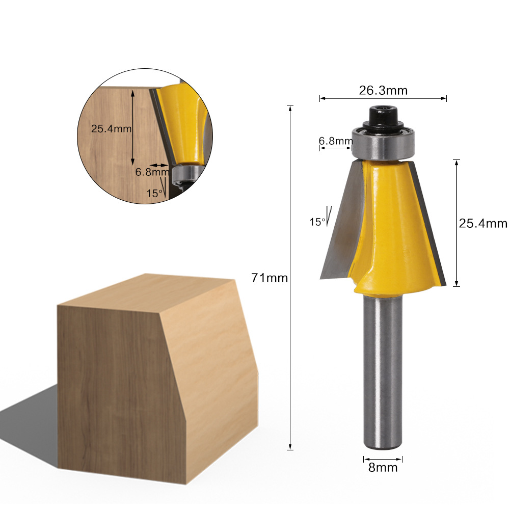 8 handle 30 degree bevel knife