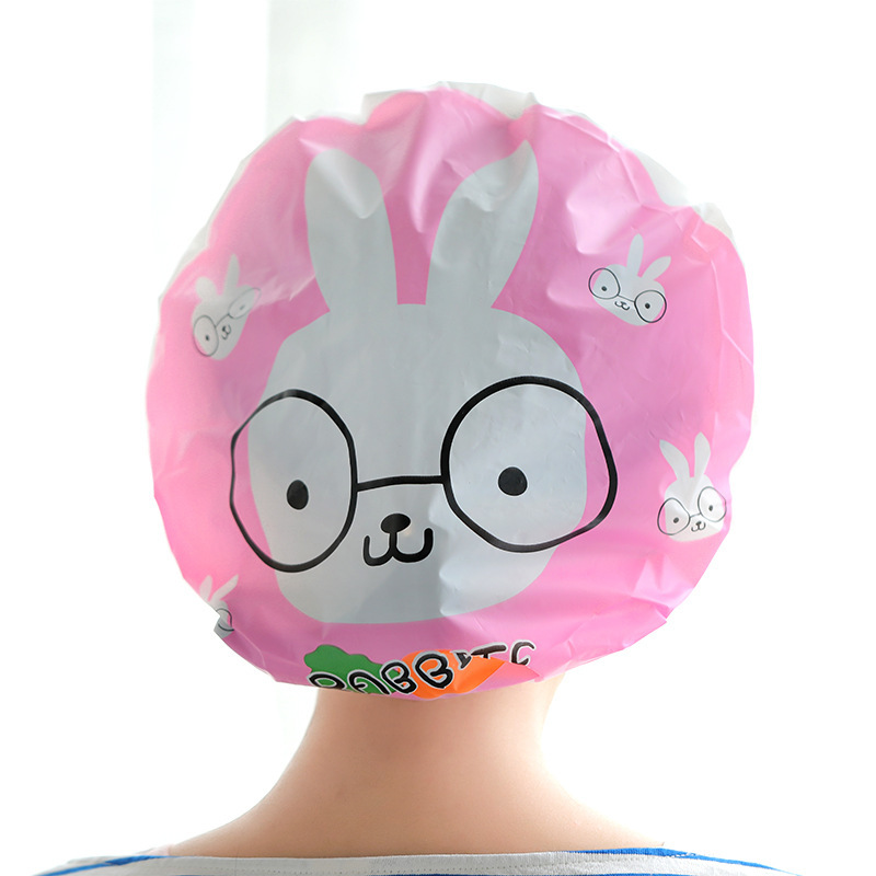 Cartoon Japanese waterproof shower cap