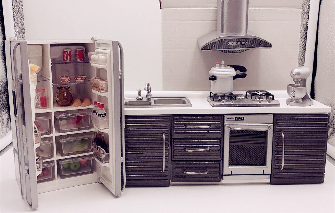 Miniature DollHouse�����ݷ�������ľ�ƼҾ� ������װ